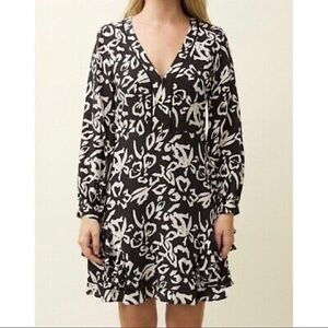 Tanya Taylor block print Sadie dress size 2 NWT